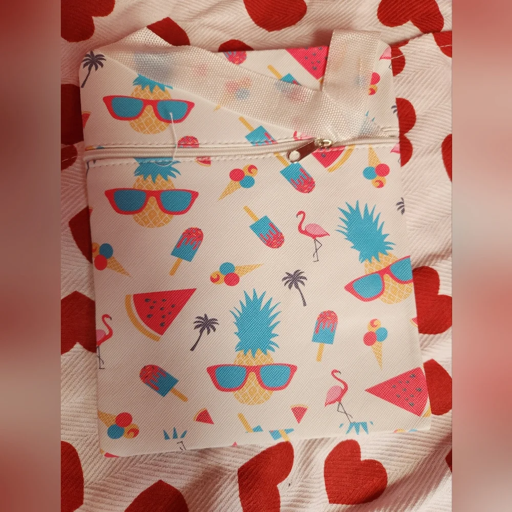 10/$20 Fruit Flamingo Zipper Crossbody